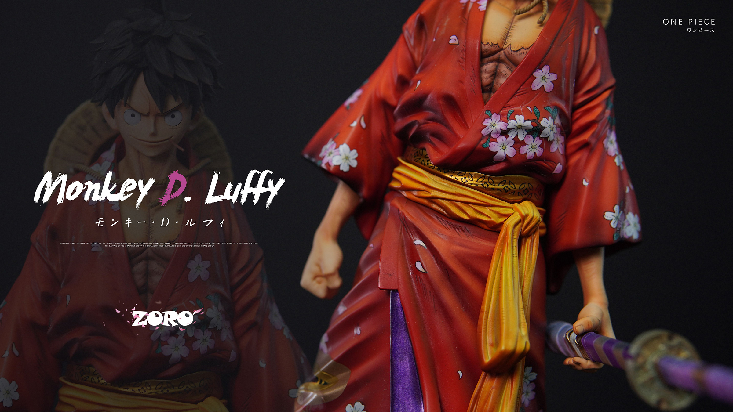 Pre-sale Private Luffy One Piece One Piece GK Limited Edition Statue Model Work Private Luffy Size Height 23(GK)-KWII-GK