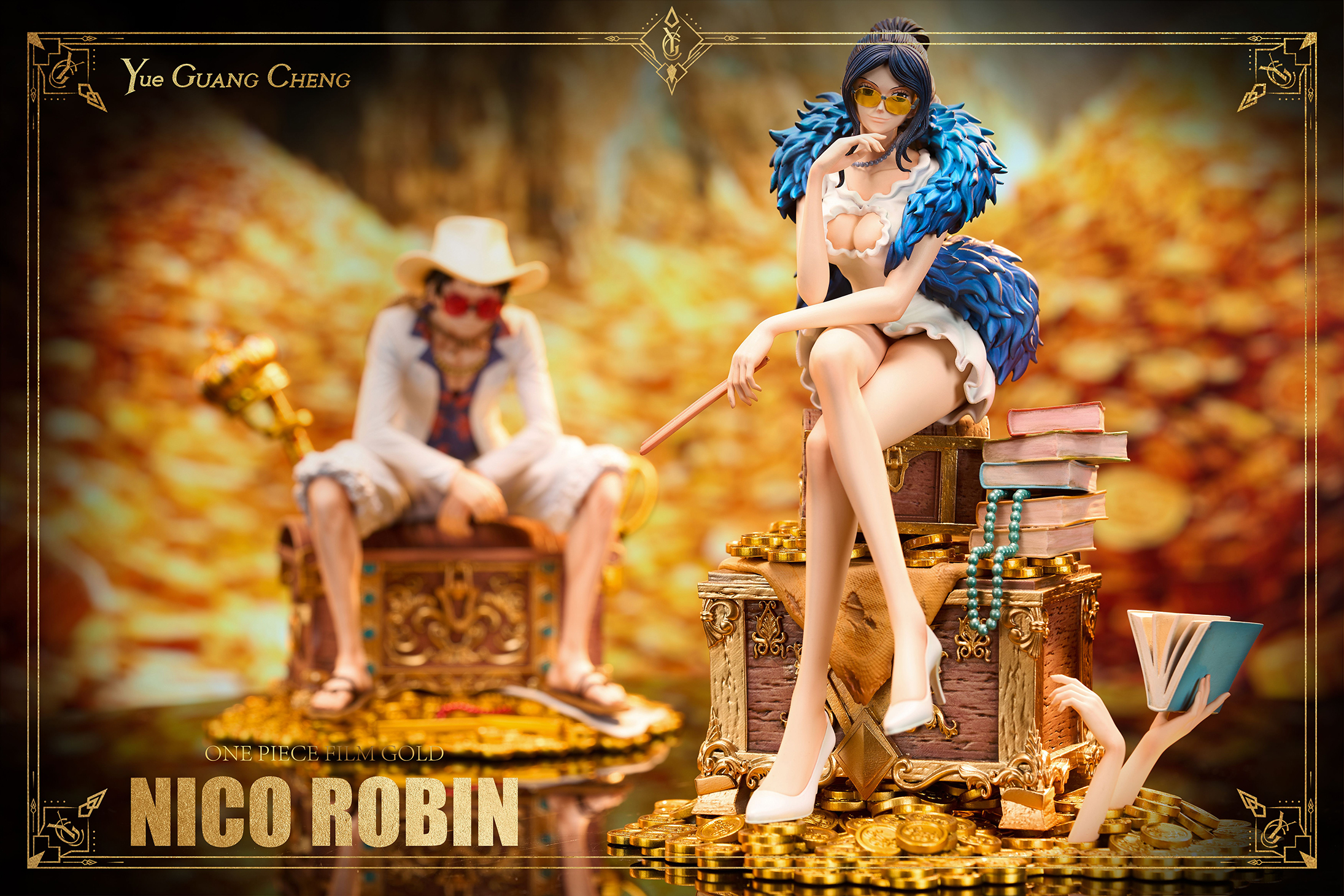 Pre-sale Golden City Movie Series Second Episode Robin Size Height 21cm, Width 16cm, Depth 15cm (GK)-KWII-GK