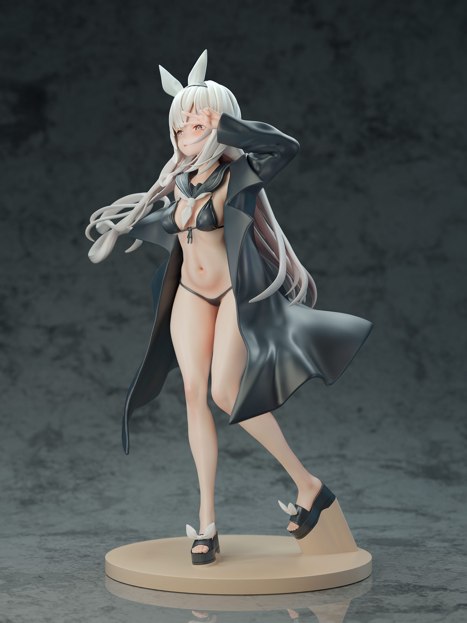 Pre-sale Fix cast (FC) - Azur Lane Prana ratio 1/6 ratio size 22cm*11cm*11cm (GK)-KWII-GK