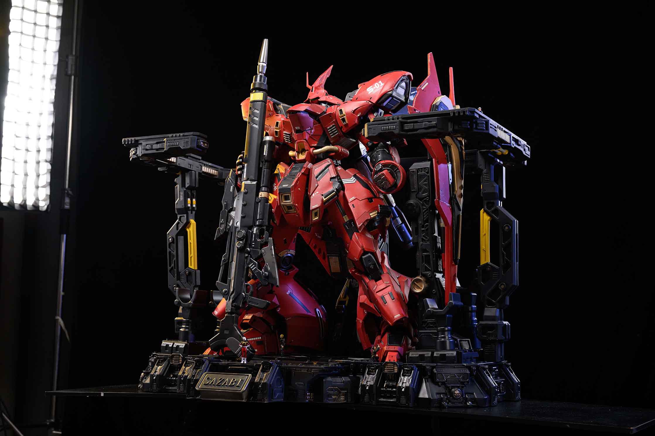 Mecha Era Red Robot, 1/30 Scale Action Figure, JJSD Studio, Soldier Statue GK18+ Pre-sale