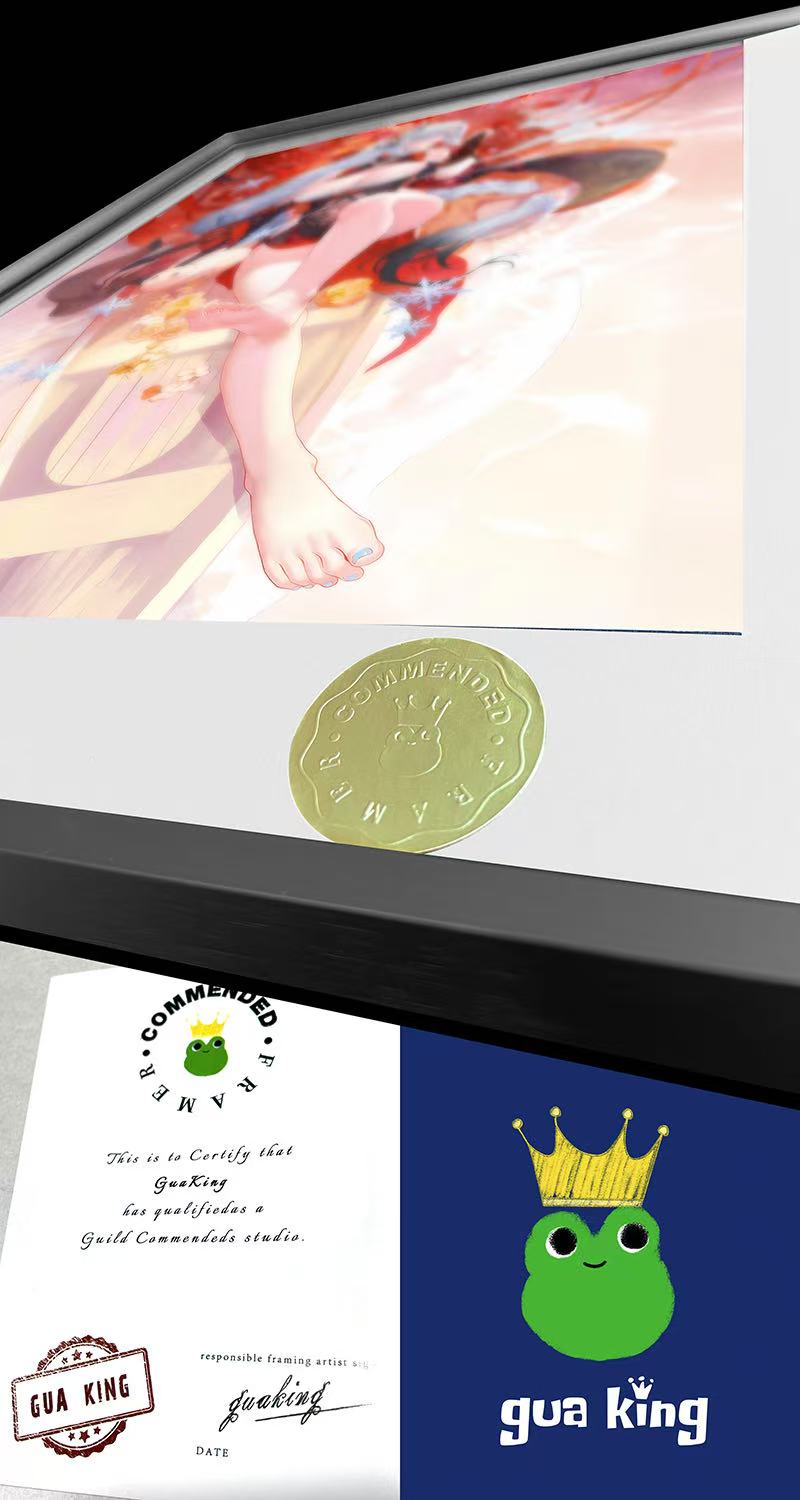 In stock Genshin Impact New Year Single Player Genshin Impact Hu Tao, Ke Qing, and Shen He New Year decorative paintings Style Three options A Hu Tao, B Ke Qing, and C Shen He-KWII-GK