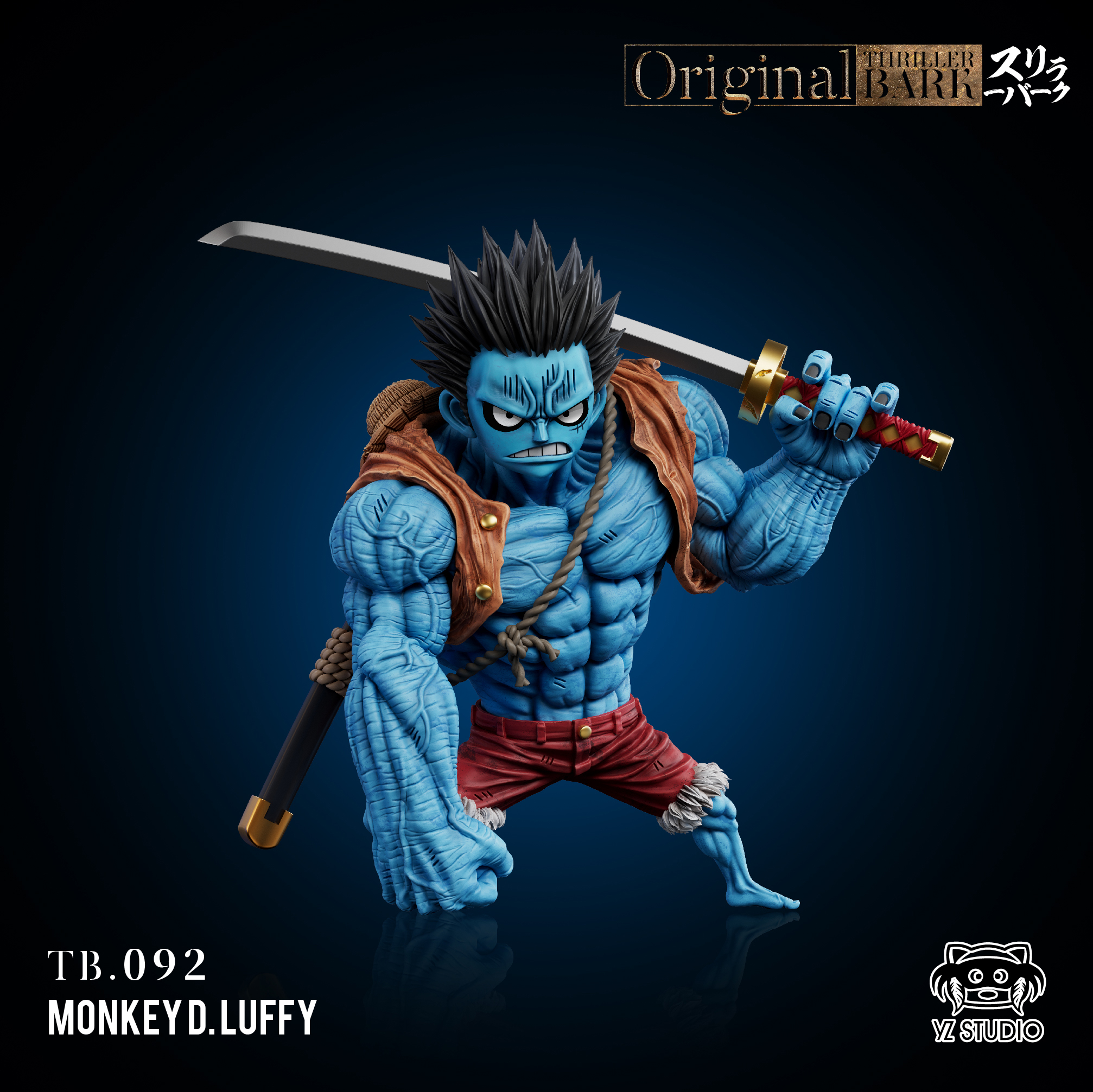 Grand Line Series Horror Bark 092 Nightmare Luffy, yz Studio, Statue GK, Pre-sale