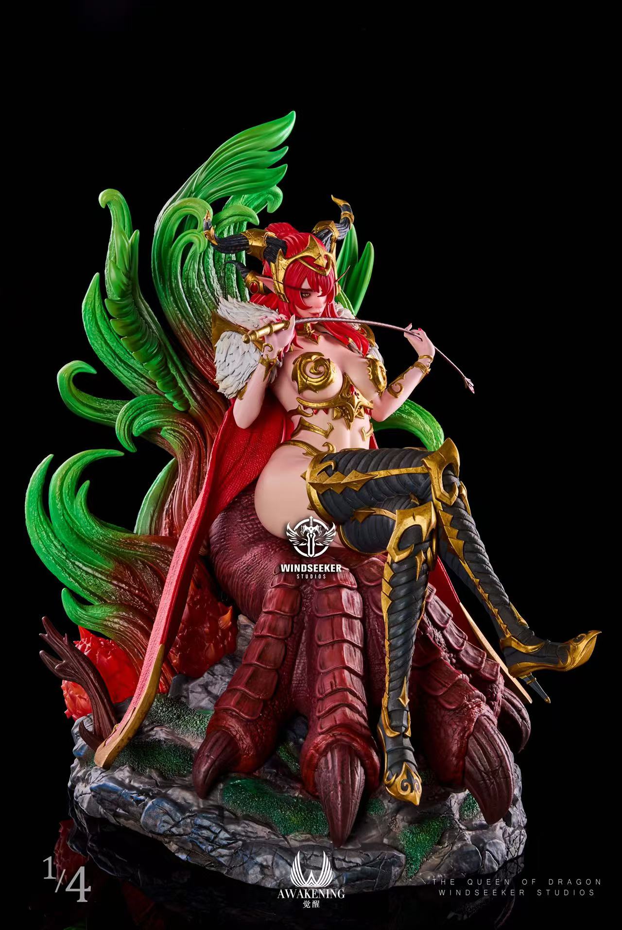 Dragon Queen 1:4 scale windseeker studio, statue GK18+ pre-sale