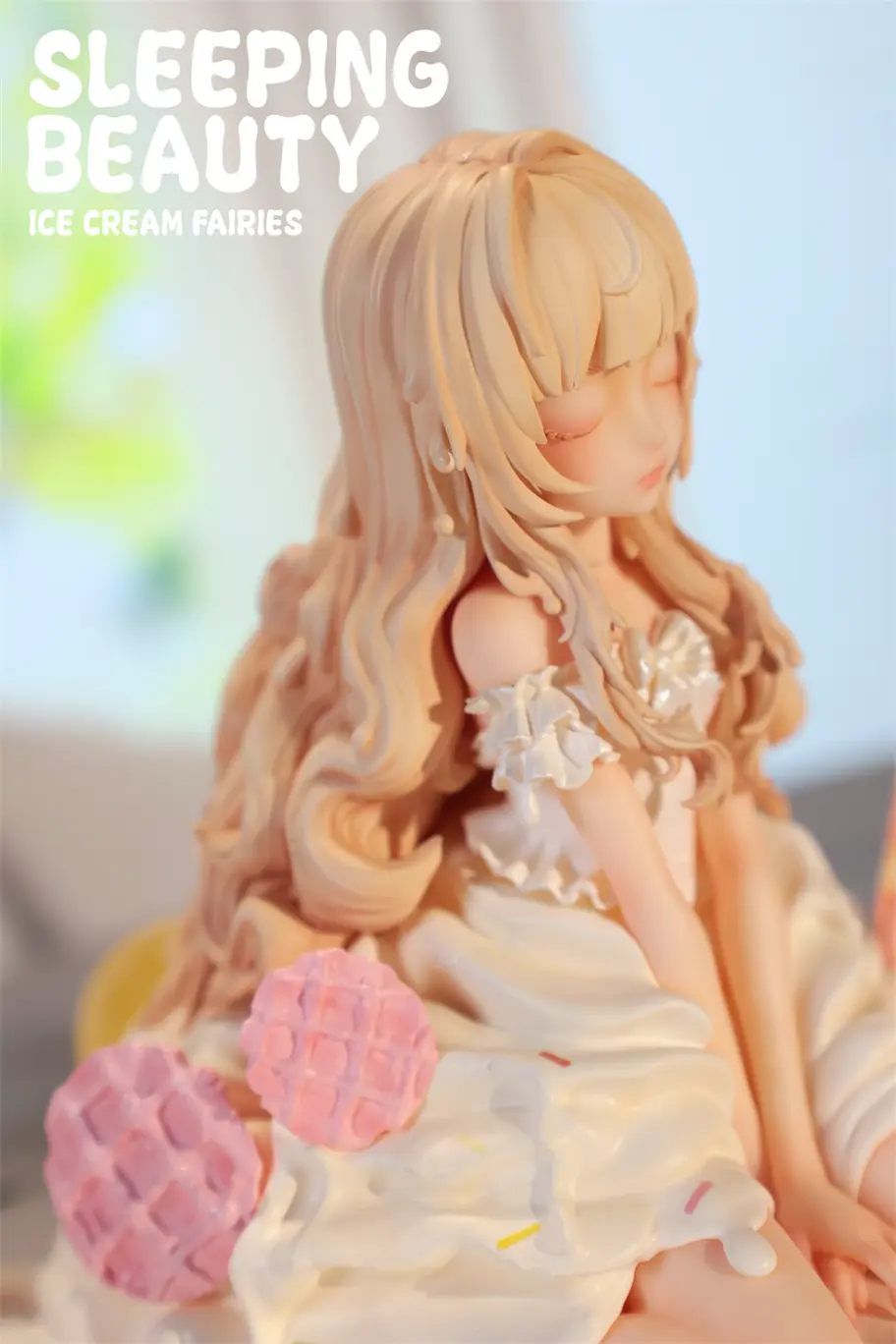 WeArtDoing Studio - Sleeping Beauty-Ice Cream Fairies-Vanilla X Matcha X Chocolate (Licensed)Statue(GK)