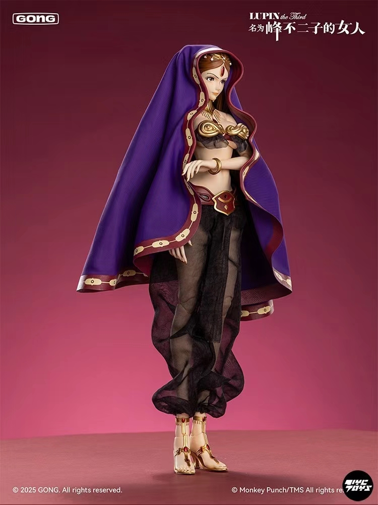 Lupin III Fujiko Mine 1/6 scale (licensed) action figure, soldier,GK