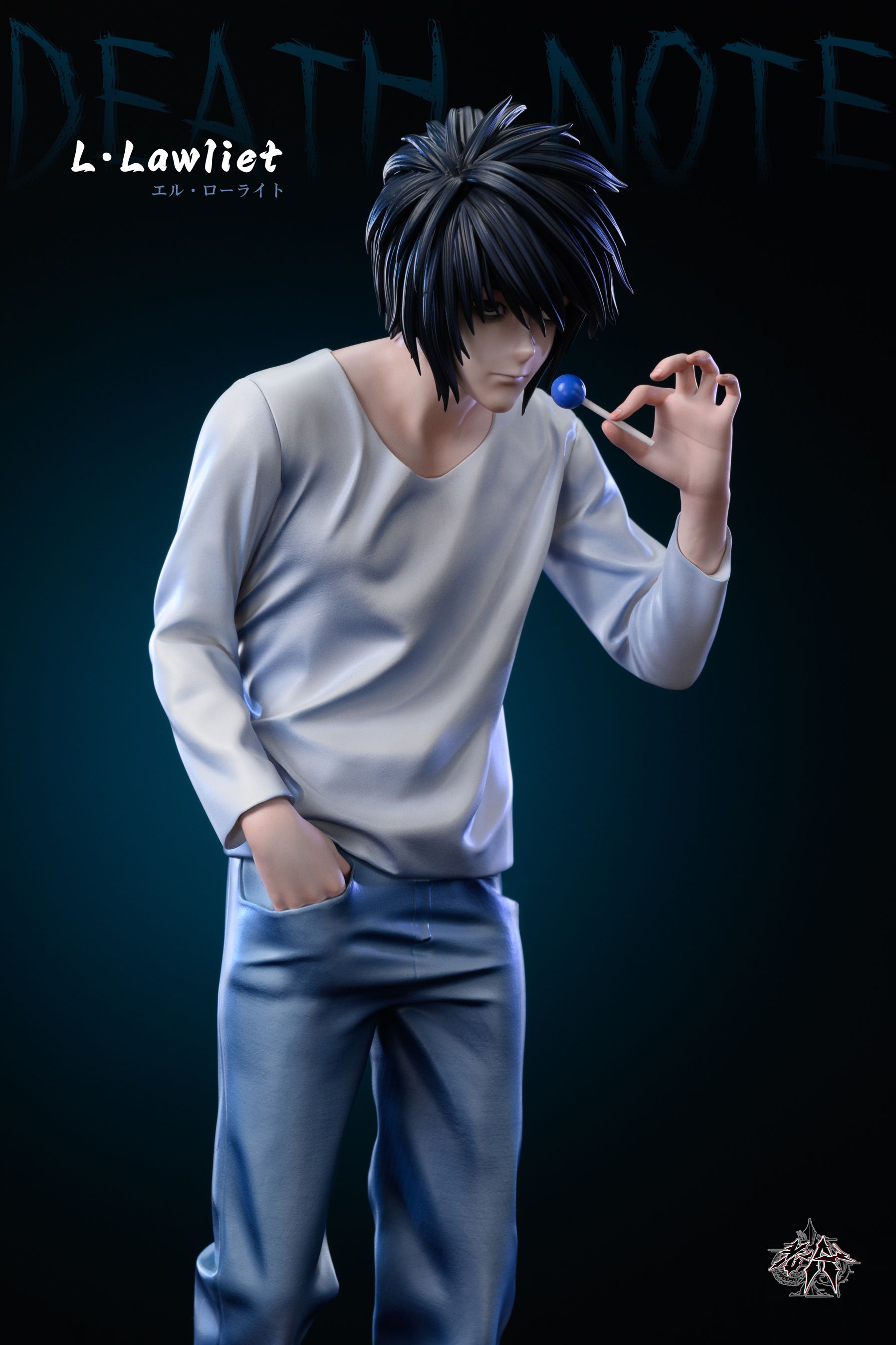 Death Note Standing L·Lawliet, 1/6 scale, Old A Studio, statue GK18+ pre-sale