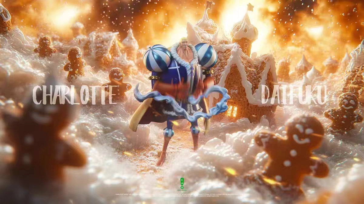 One Piece Four Emperors BIG MOM Popmax Resonance Project Charlotte Daifuku Statue GK, Cao Studio Pre-sale-KWII-GK