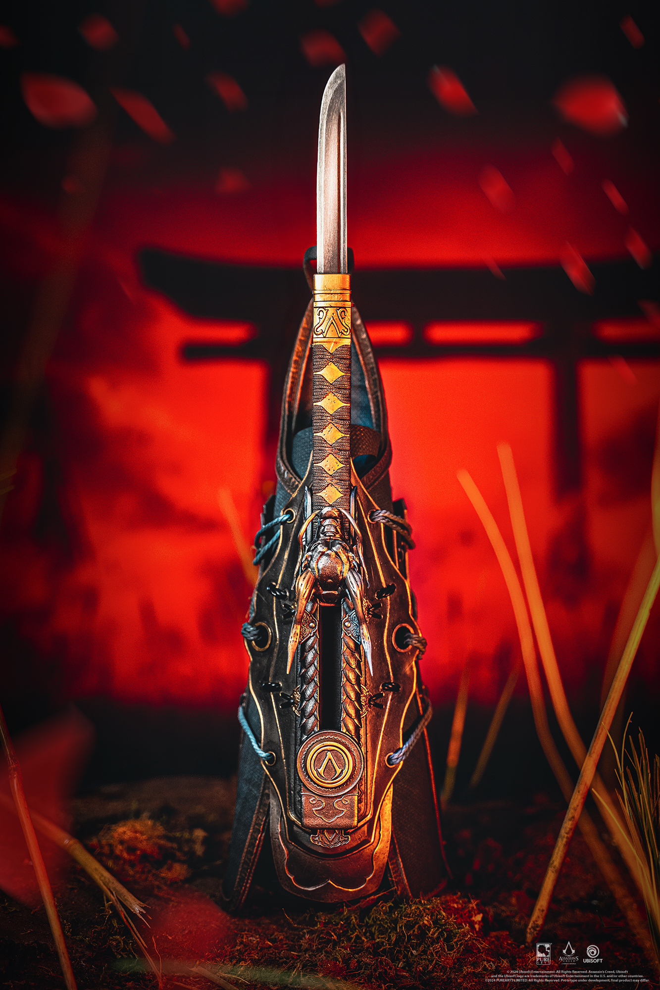 Assassin's Creed: Shadow, NAOE 1/1 Hidden Blade scale replica (authorized) scene, Pure Art Studio in stock-KWII-GK