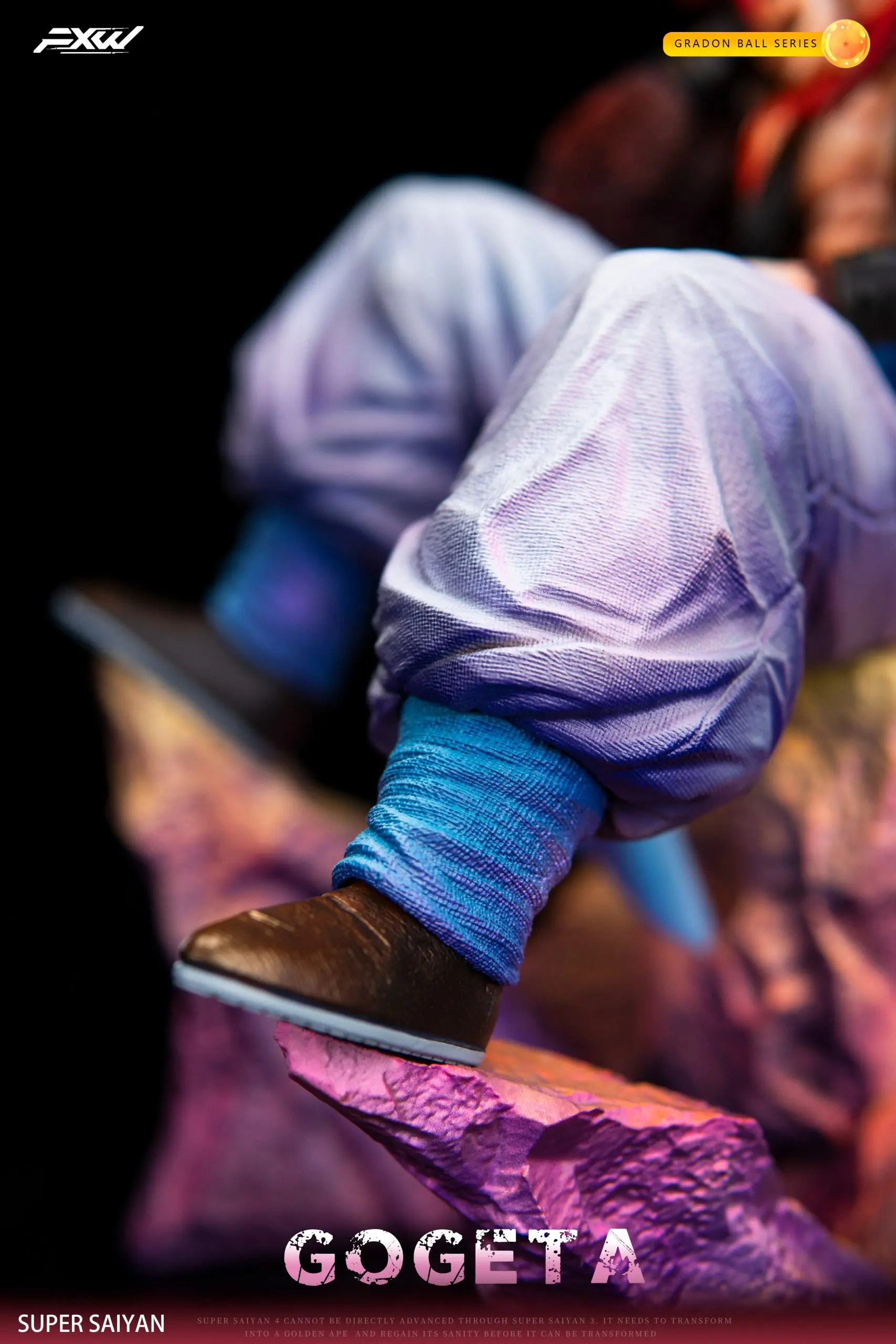 FXW Studio - Dragon Ball Super Saiyan 4 Gogeta Statue(GK)