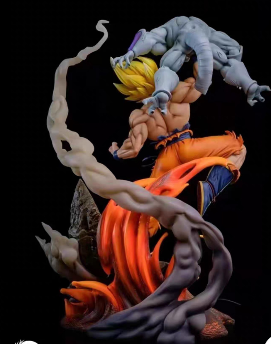 In stock - DRAGON BALL Goku VS Frieza 1/6 statue GK, Lightyear Studio