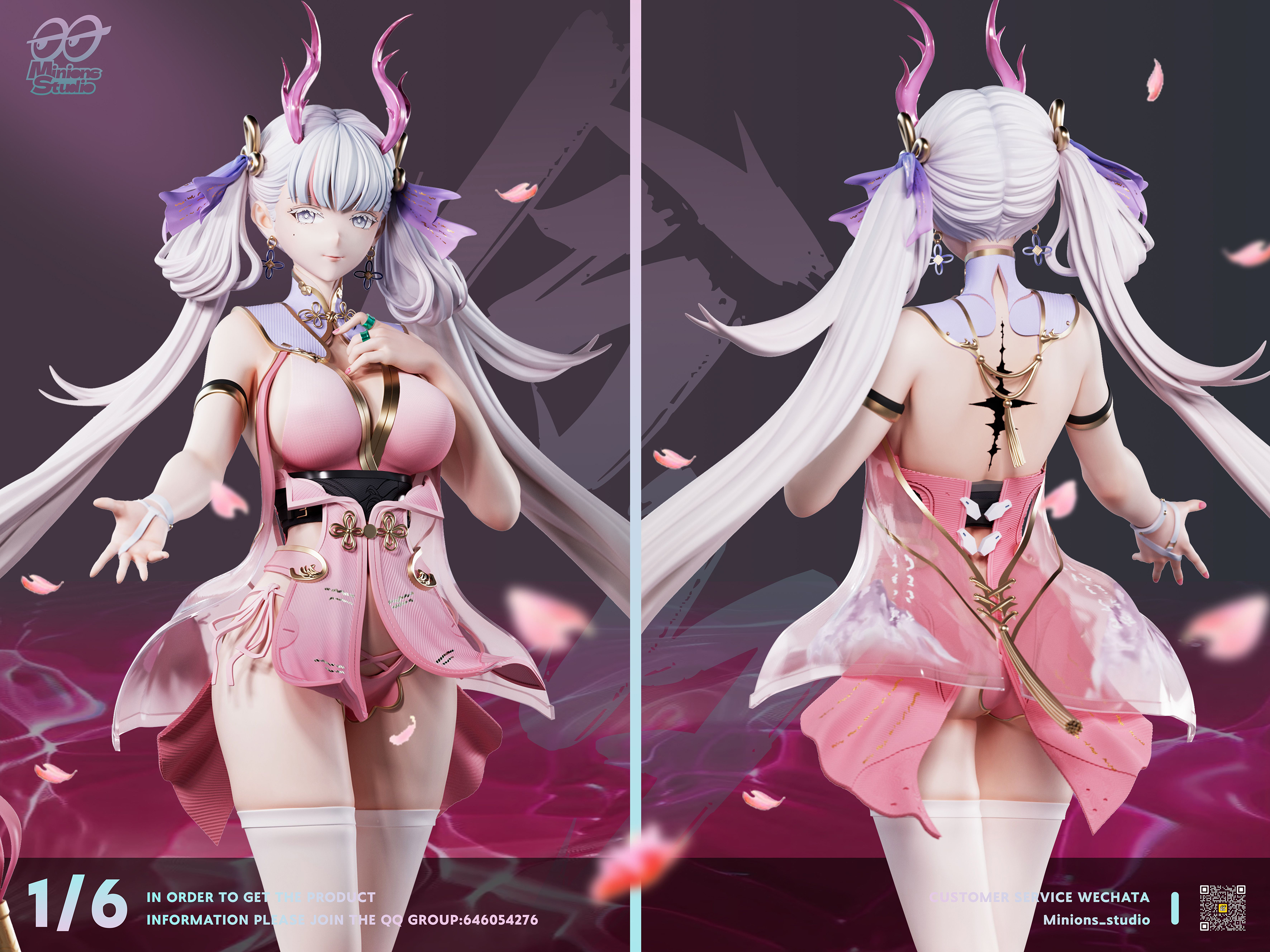 Howling Waves Jinhsi Staue GK, Minions Studio, pre-sale