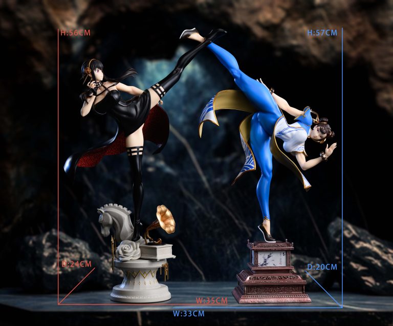 Spy x Family Chun-Li vs. Yoel Fogg Statue GK-Xpic Studio Pre-sale