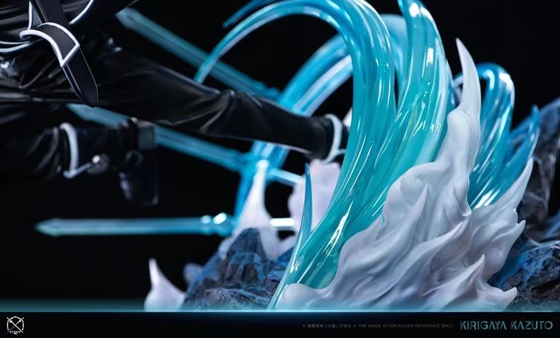 Sword Art Online Black Swordsman Kirito Statue GK-X Studio Pre-sale