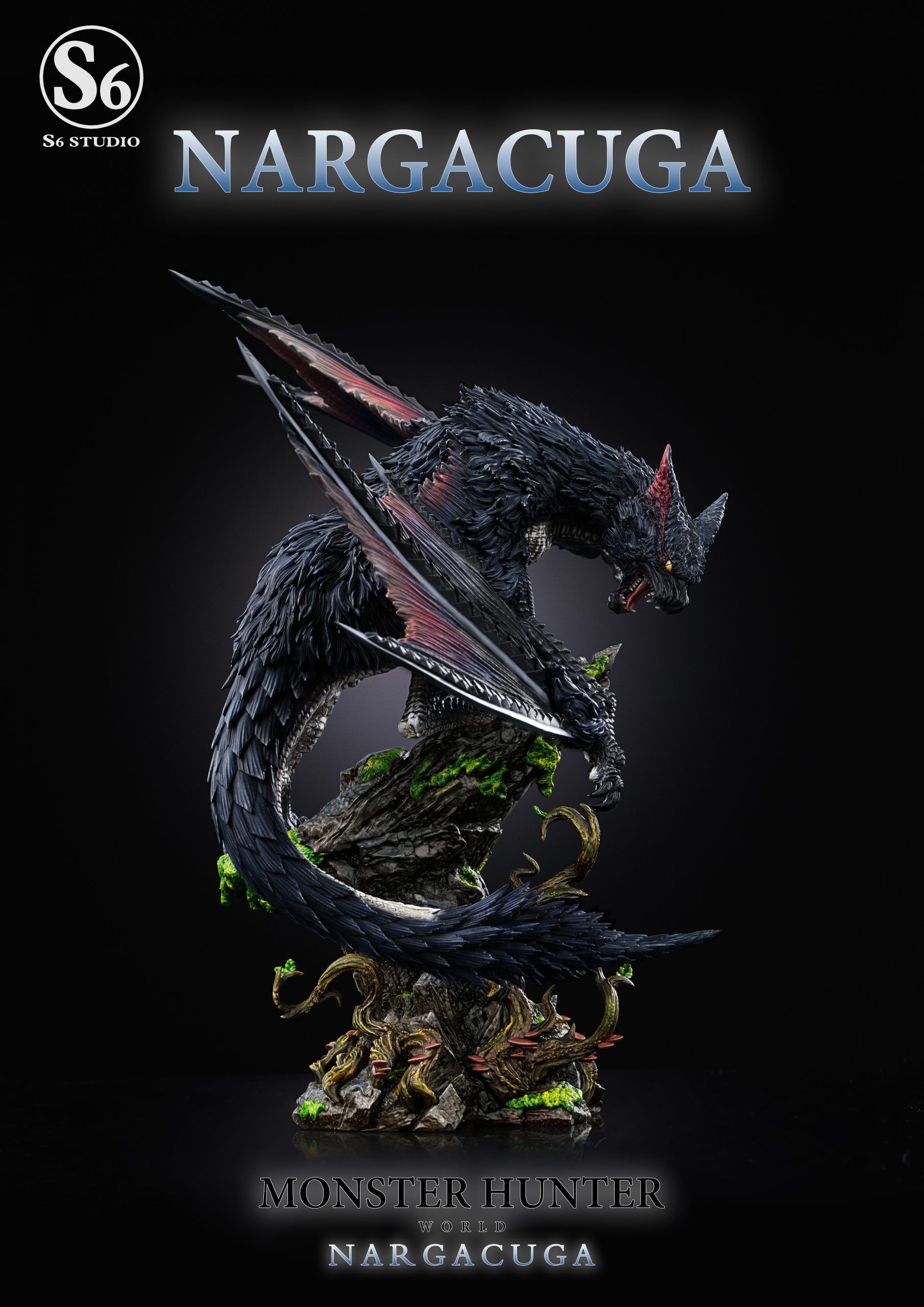 Monster Hunter Nargacuga Statue GK Figure-S6 Studio Pre-sale