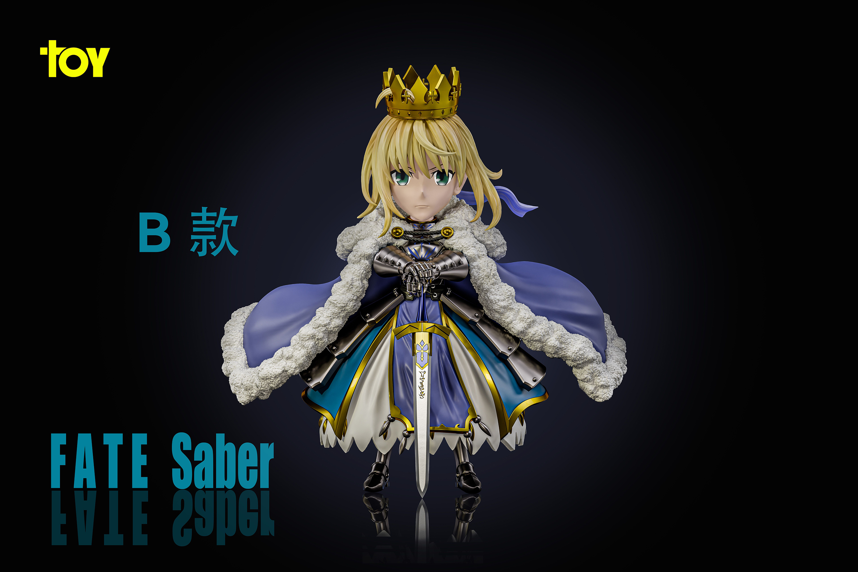 Fate Anime Protagonist Series 03 Saber Artoria Pendragon Statue GK Figure-DK Studio Pre-sale
