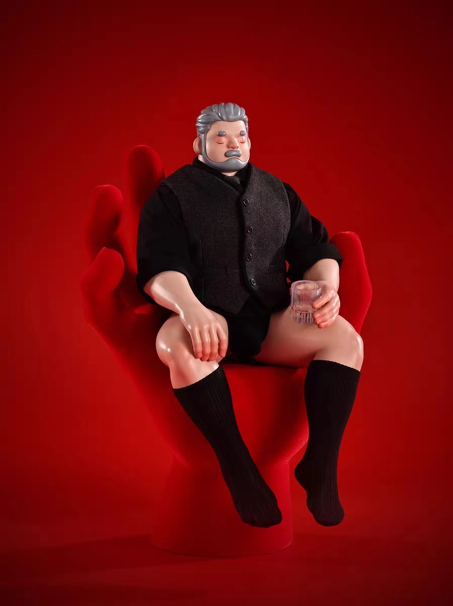 BARTENDER -DREAM GENTLEMAN  Statue GK  (Adult 18+)-Dream monster StudioPre-sale