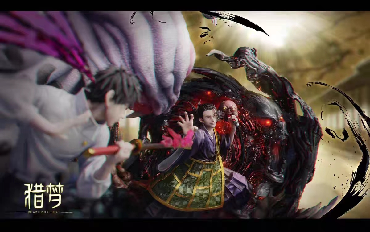 Jujutsu Kaisen Yuta Tamagotsu VS Shimoto Masaru 1/6 Statue (GK)-DREAM HUNTER StudioPre-sale