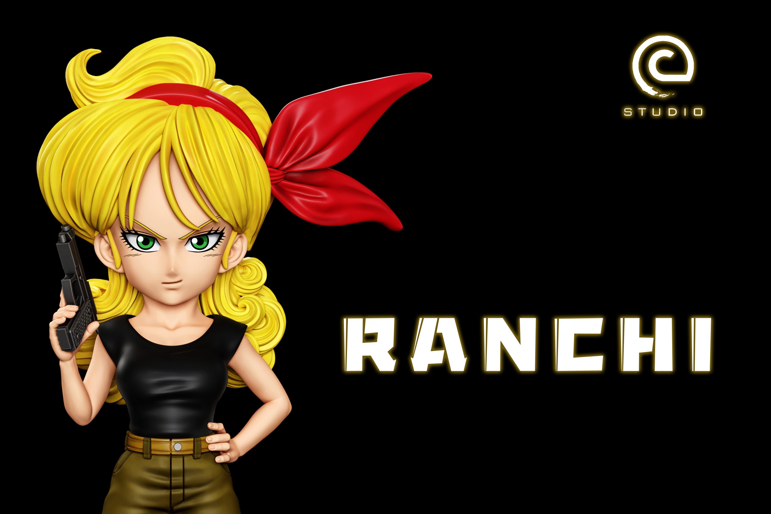 Dragon Ball Yellow Hair Ranchi Statue(GK)  -C Studio 