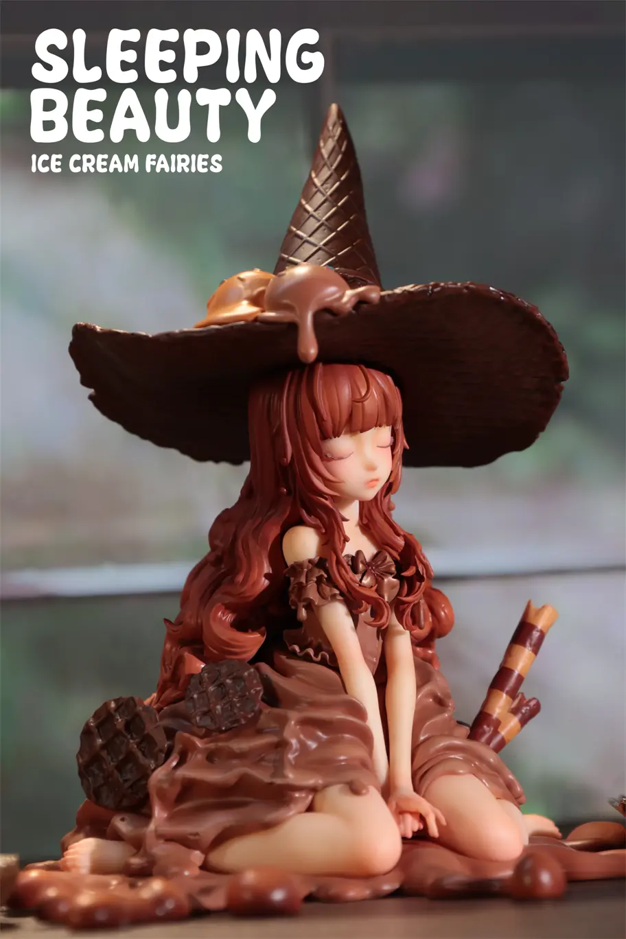WeArtDoing Studio - Sleeping Beauty-Ice Cream Fairies-Vanilla X Matcha X Chocolate (Licensed)Statue(GK)