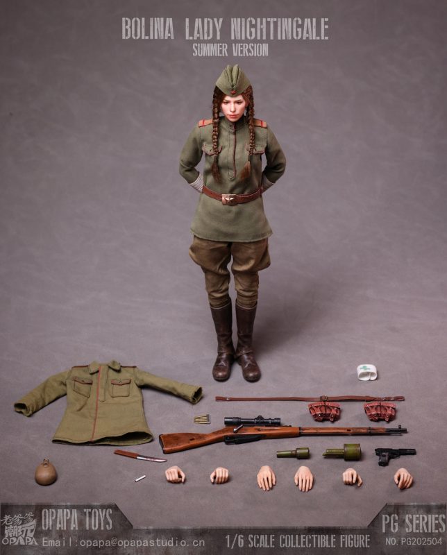 Call of Duty 1/6 Polina Lady Nightingale Winter Version PG202502 Summer Version PG202504 Luxry Version PG202505-OPAPA TOYS -KWII-GK