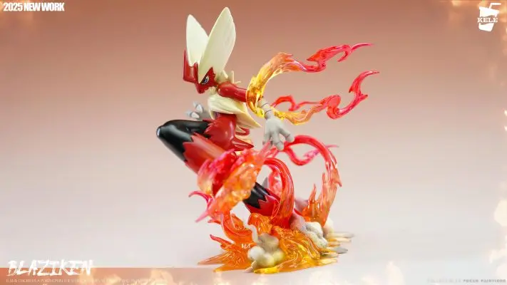 KELE Studio - Pokemon Pokedex 1/20 Series #3 mega Blaziken Statue(GK)