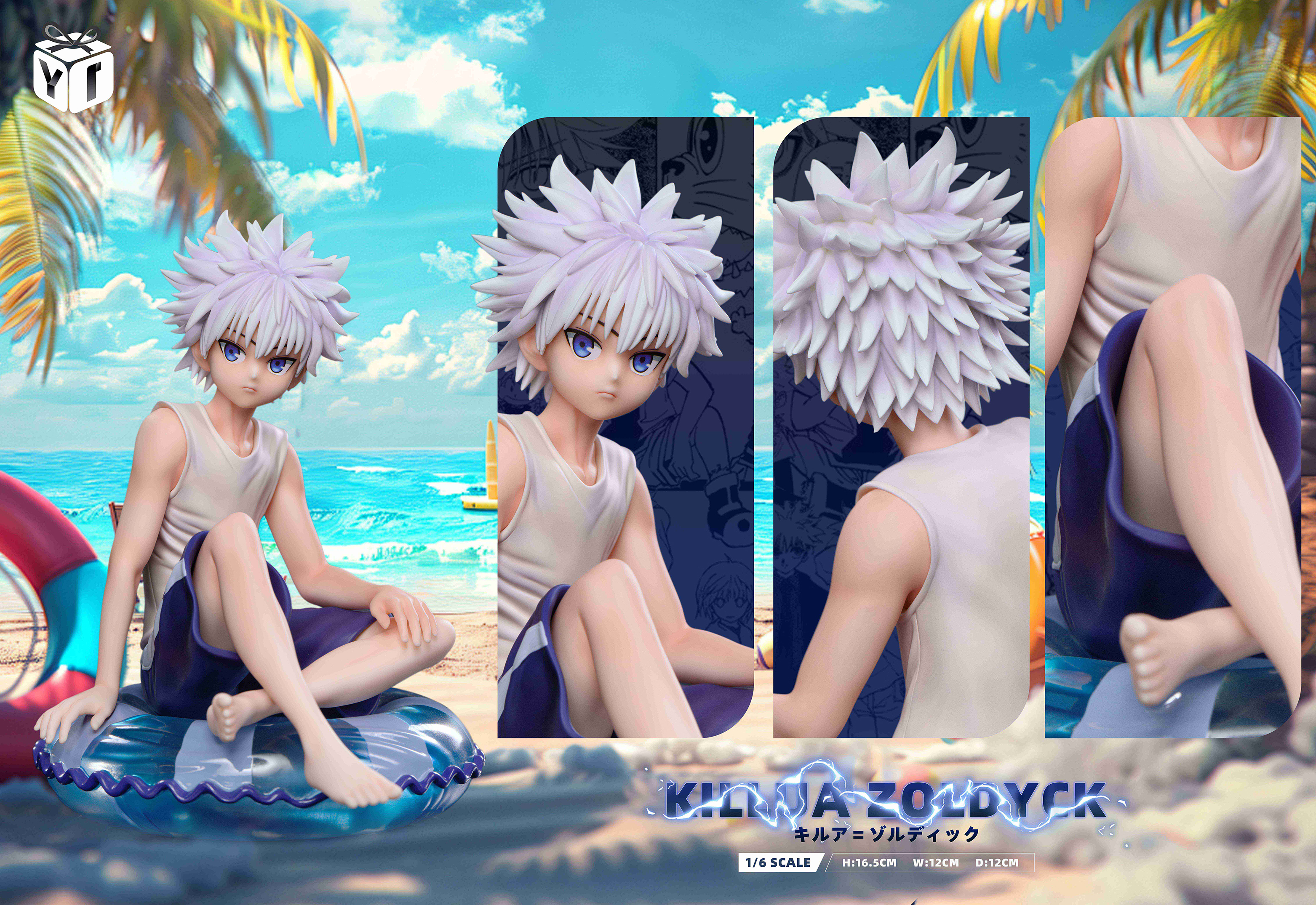 YI-Studio -HunterxHunter-Summer Killua 1/6 Statue(GK) 