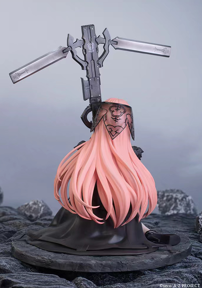 In stock-Myethos  -Heavy-armored high school girl A-Z:[C] neco Statue(GK)
