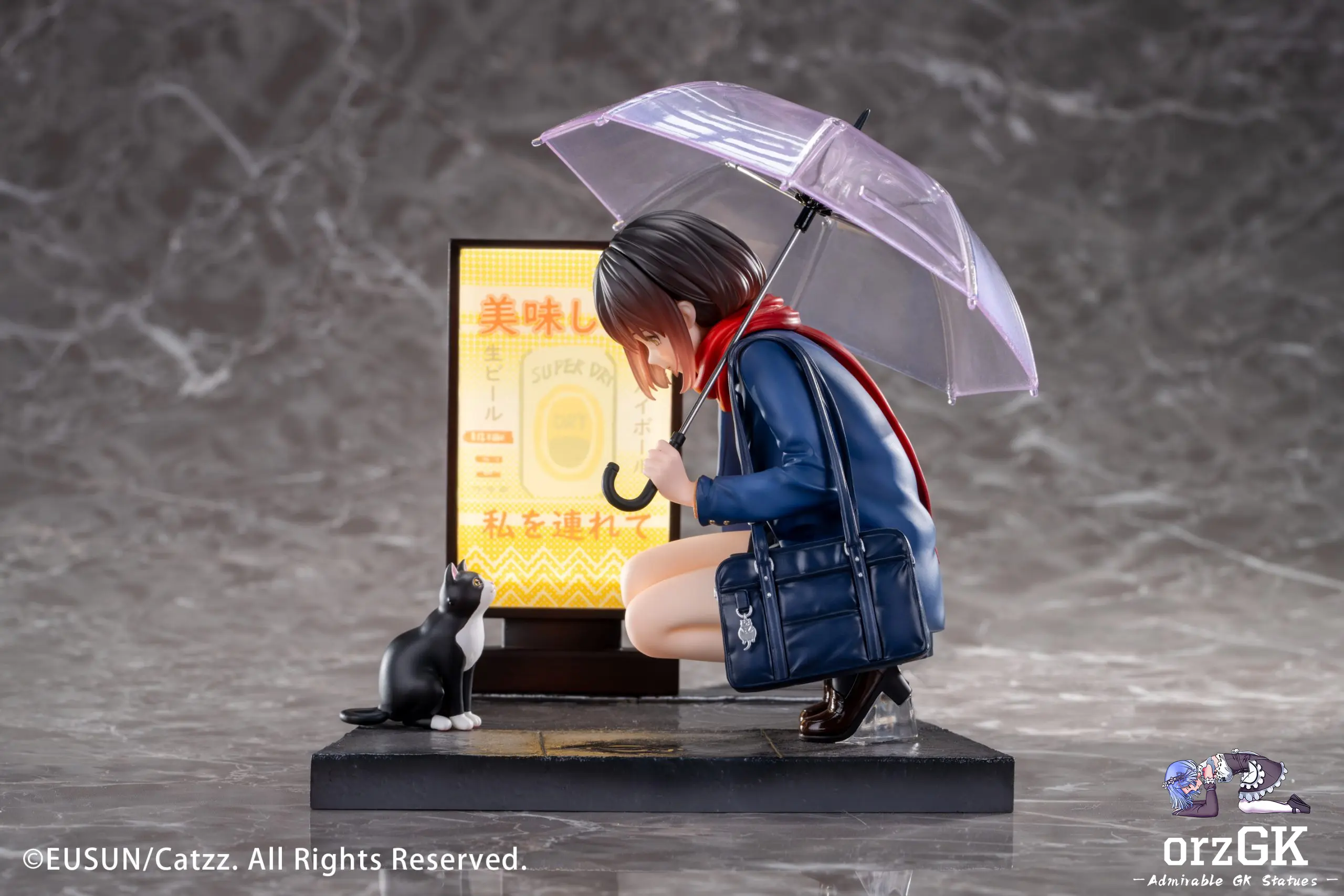 Rainy Day Encounter 1/7 Scale Statue(GK)-EUSUN Studio 