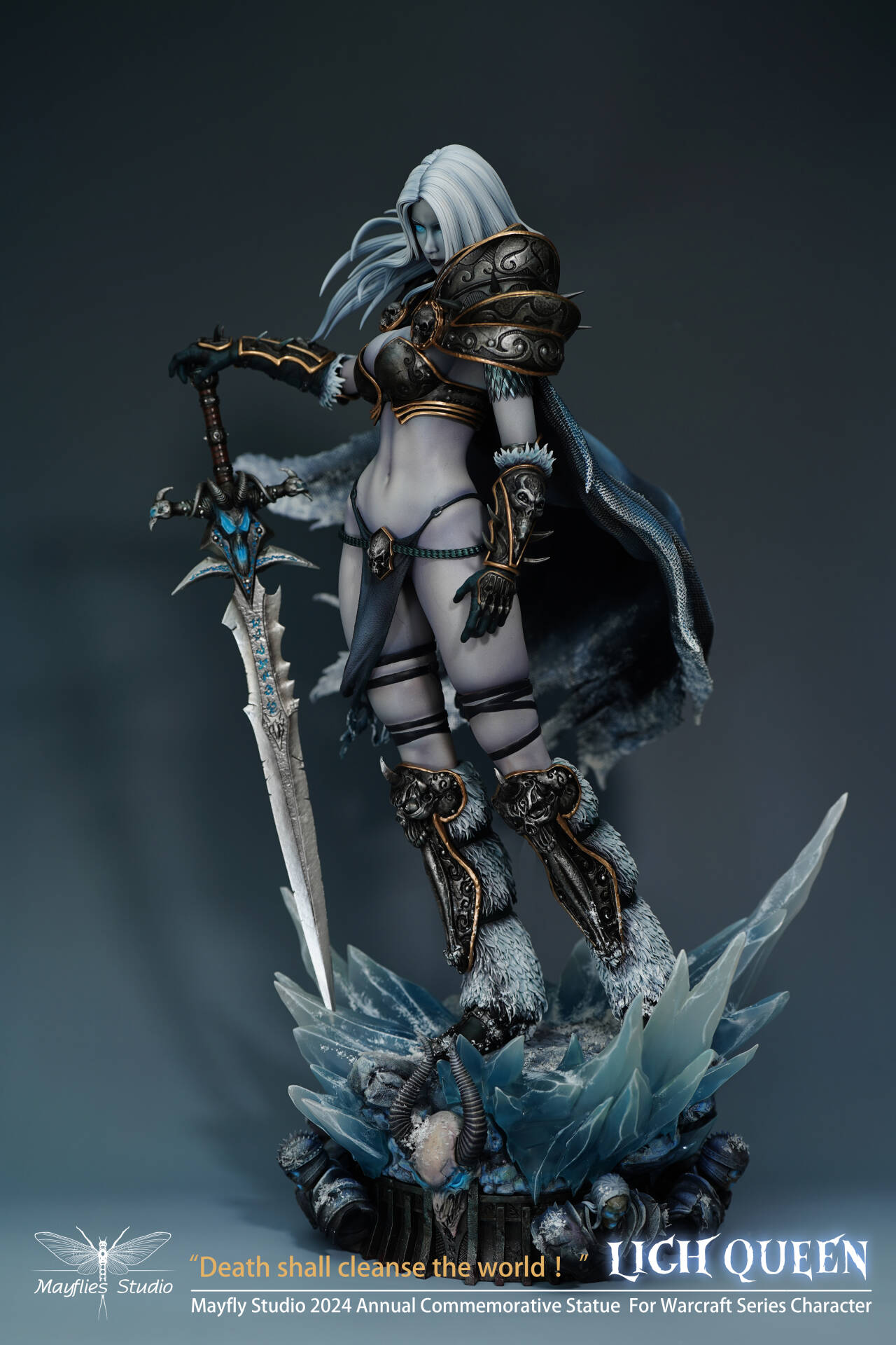 Pre-sale, product: Lich Queen (English: Lich Queen), (GK) Size: 32*26*47CM