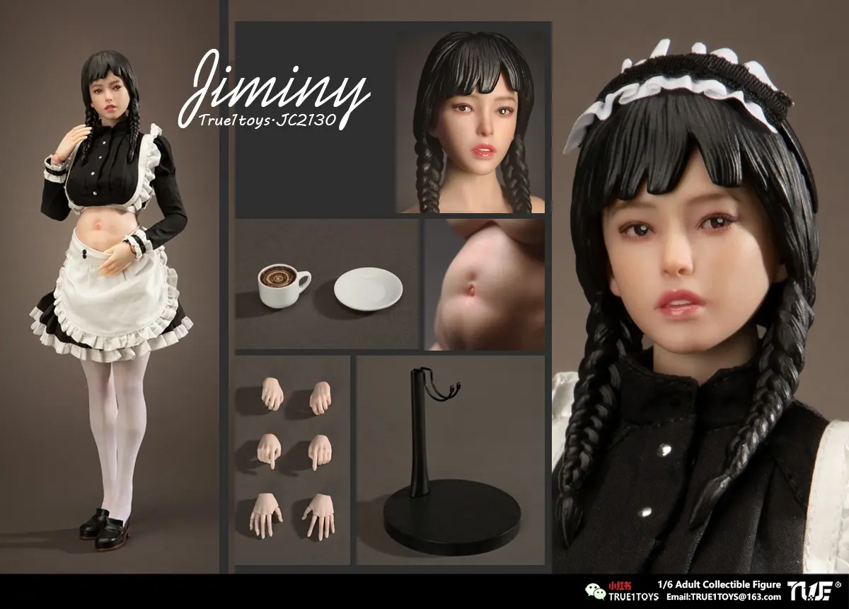 True1Toys - Maid Jiminy 1/6 Scale Action Figure (Licensed)
