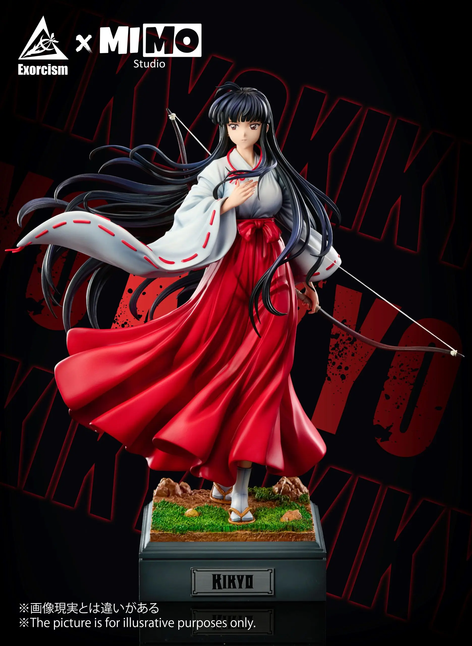MIMO Studio & Exorcism Studio - Inuyasha Kikyo Statue(GK)