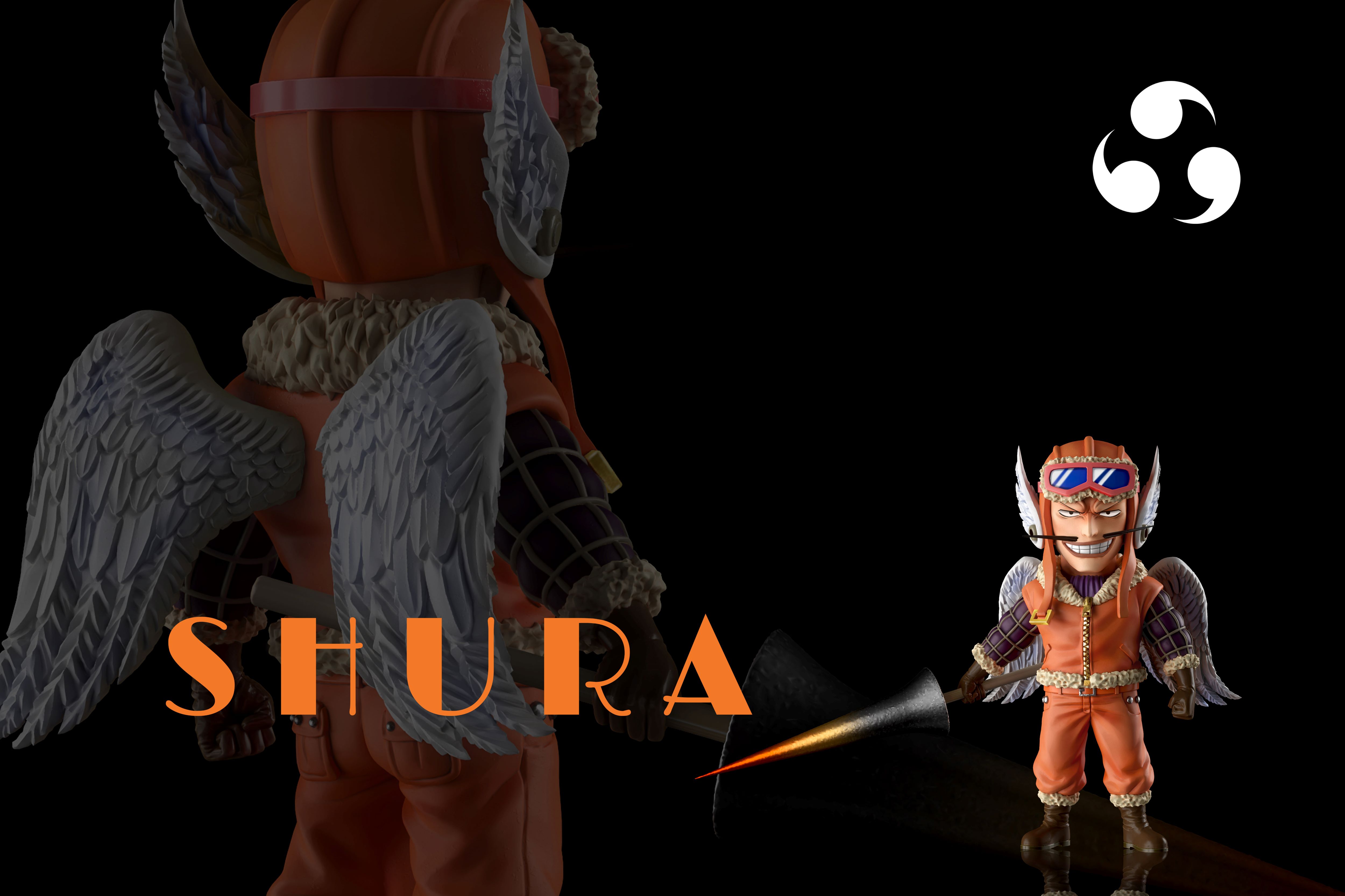 Pre-sale Sky Island Resonance Episode 4 Four Priests Blue Knight Shura [Size]: Height 8cm. (GK)