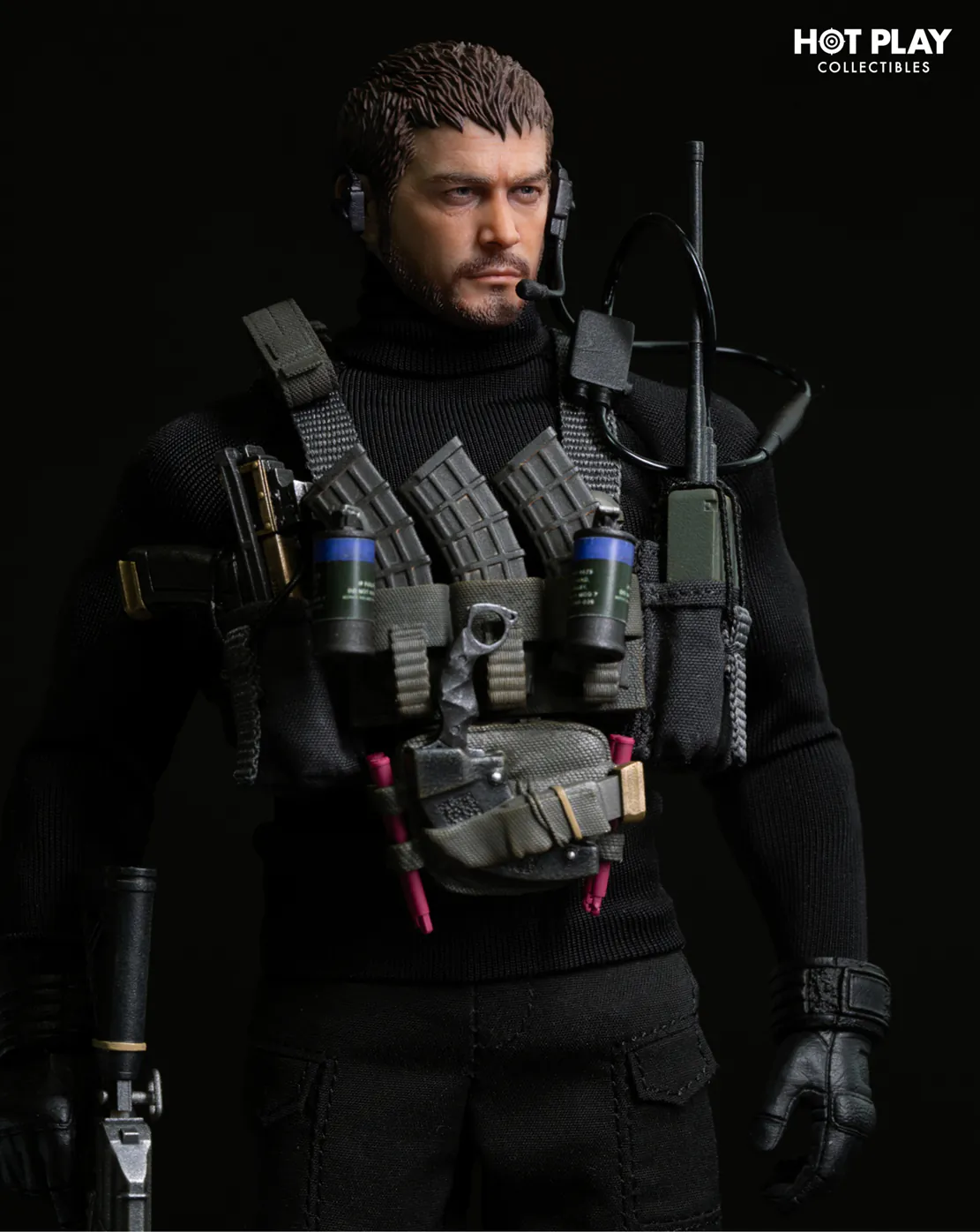 Captain Wolf Hunter HP001 (Deluxe Ver.) Action Figure  1/12 Statue(GK)-Hot Play