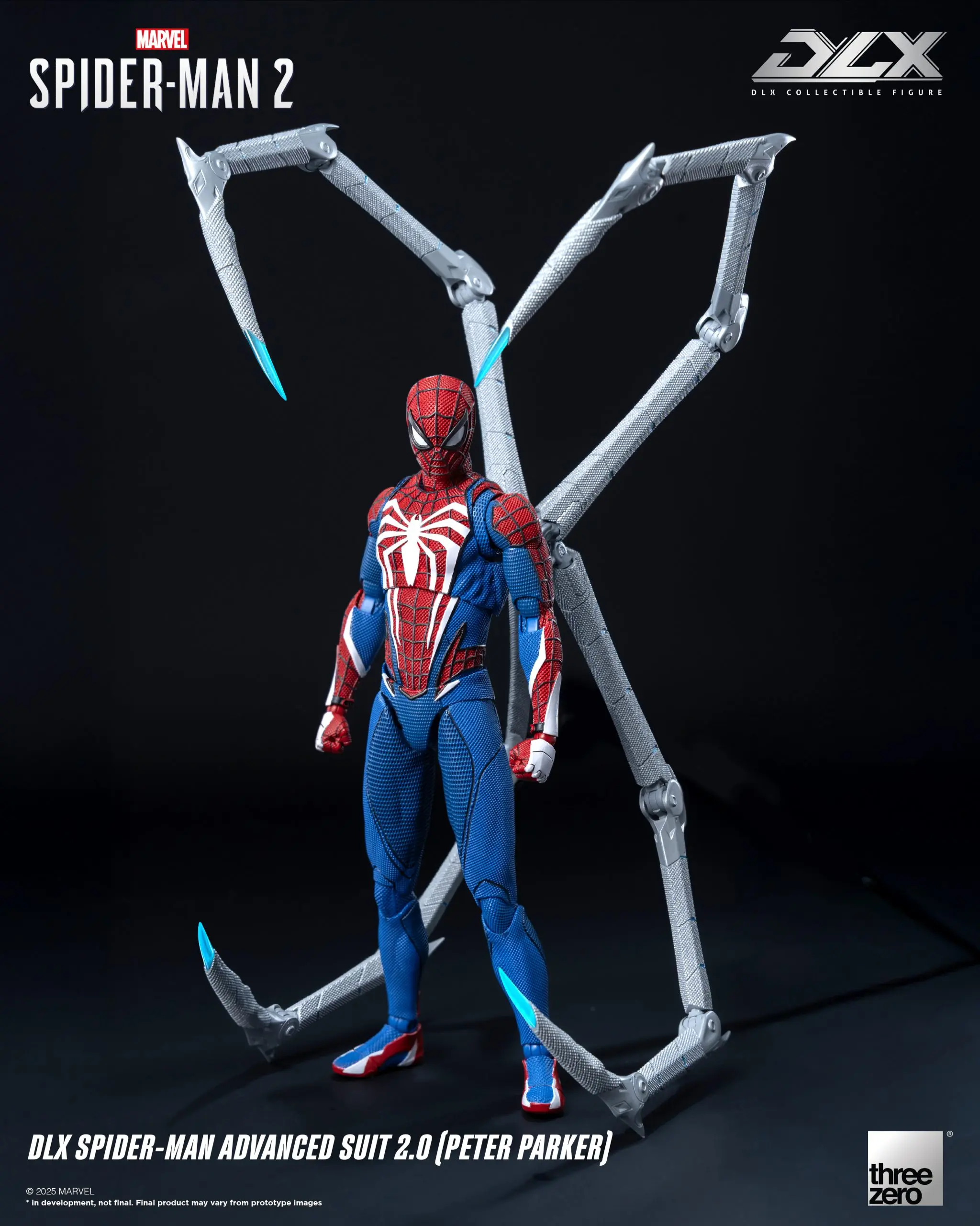 Threezero - Marvels Spider-Man 2 DLX Spider-Man Advanced Suit 2.0 (Peter Parker) (Licensed)Statue(GK)