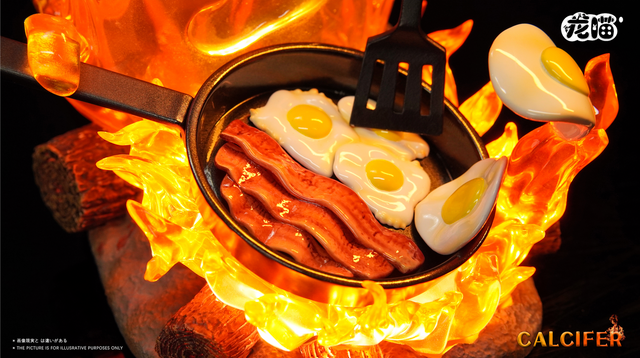 Chef Calcifer with LED Statue(GK) -LongMiao Studio