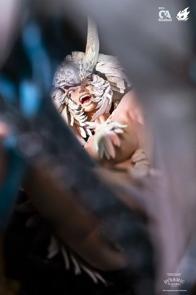 DEVILMAN LADY Female Jun Fudo vs Ran Asuka (Licensed) 1/6 Statue(GK)-Cat Studio Pre-sale