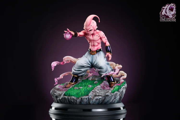  DRAGON BALL-Majin Buu with LED 1/4 & 1/6  Statue GK-Civilization Studio Pre-sale