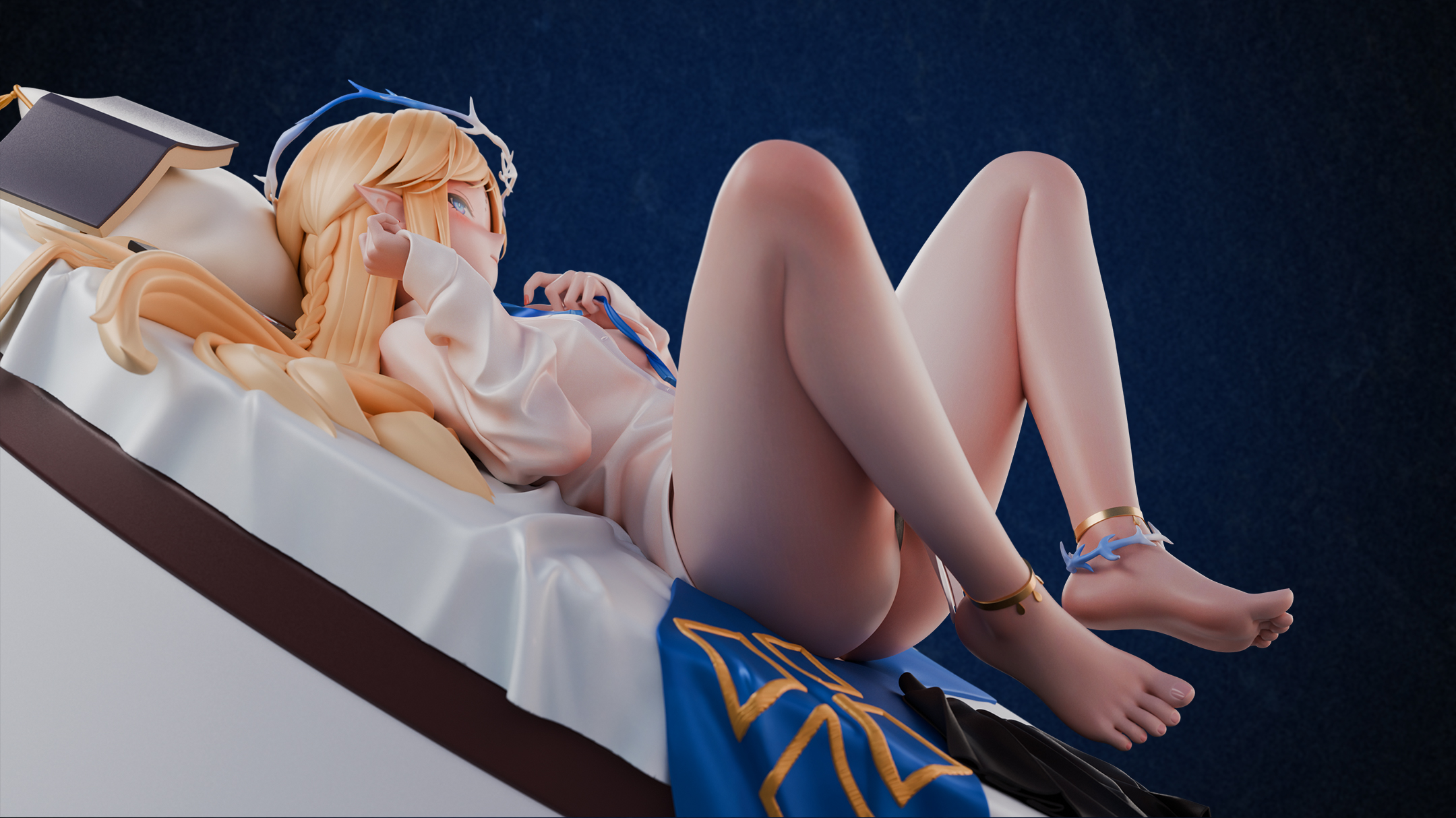 Wuthering Waves Cartethyia at Home Statue (GK)(Adult 18+)-Qian Ben Ying Gong Zao Studio 