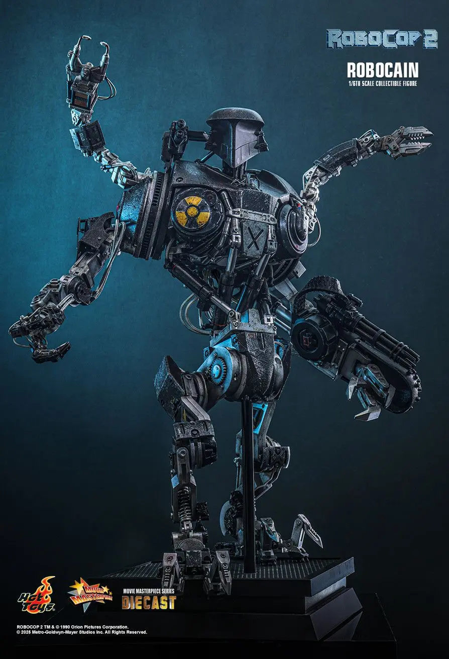 Hottoys - RoboCop 2 RoboCop & RoboCain 1/6th scale Collectible Figure MMS827 MMS828 (Licensed)Action Figure