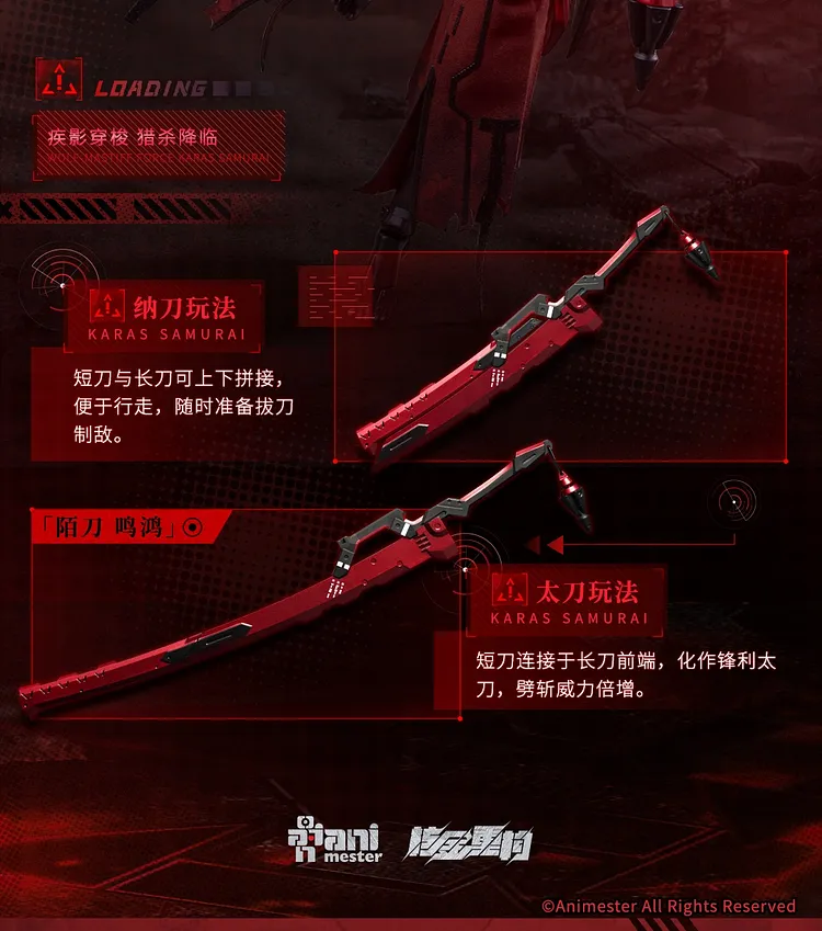 Wolf Mastiff Force Karas Samurai 1/9 Statue GK(Licensed) -Animester Pre-sale