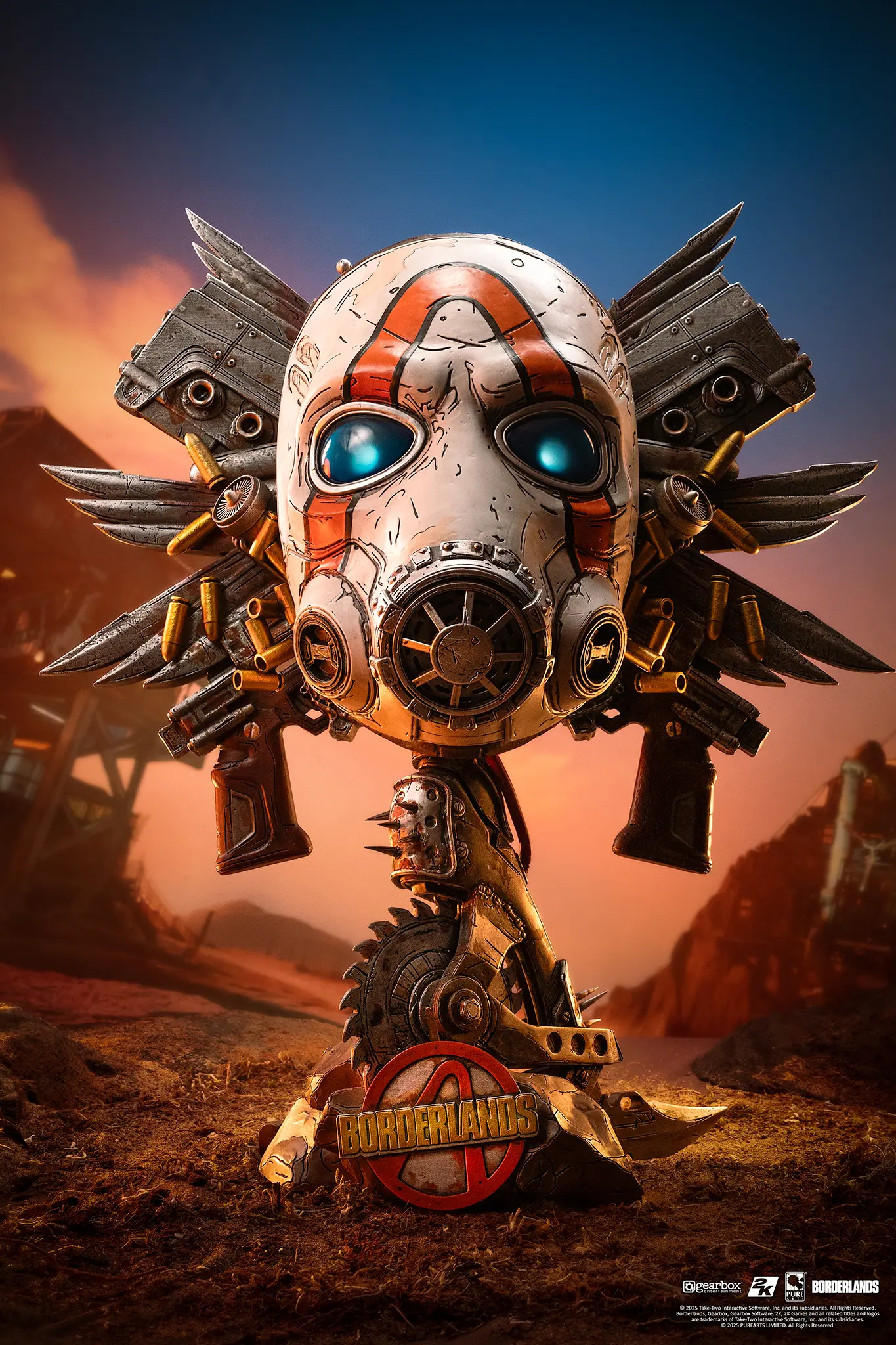 Pure Arts Studio -  Borderlands Psycho Bandit Art Mask Statue(GK)