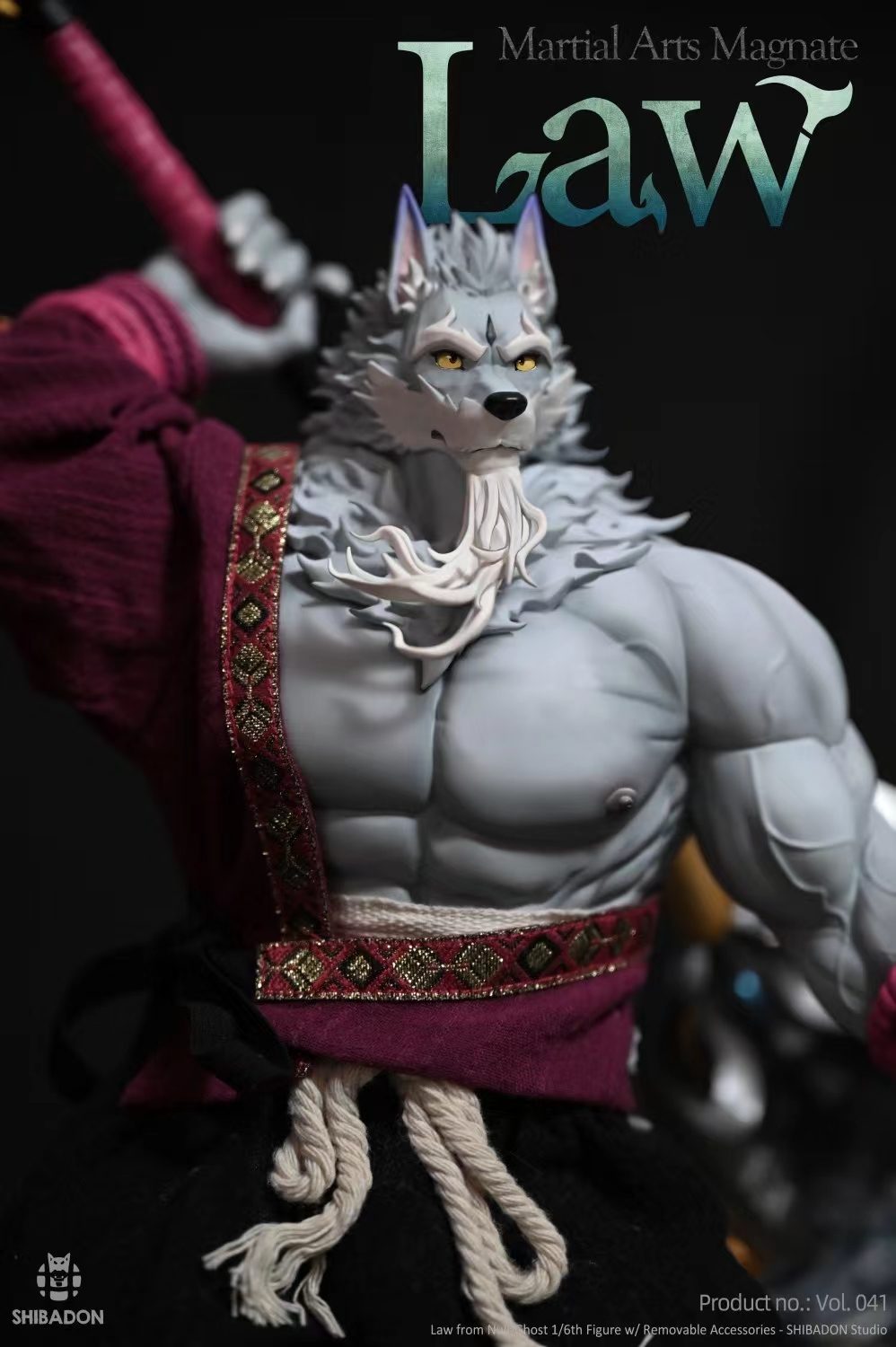 Sdorica Law 1/6 Statue GK（18+MALE）-Shibadon Studio