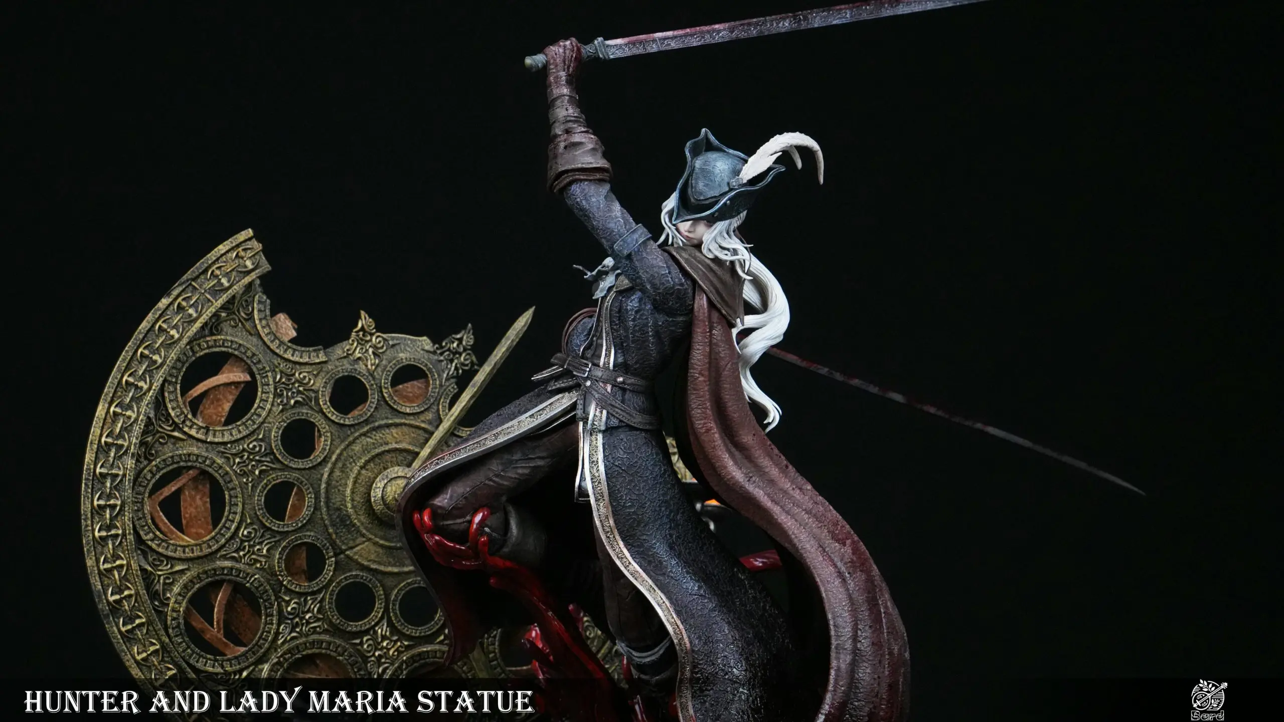 Bard Studio - Bloodborne Fight in the Astral Clock Tower Lady Maria vs Hunter Statue(GK)
