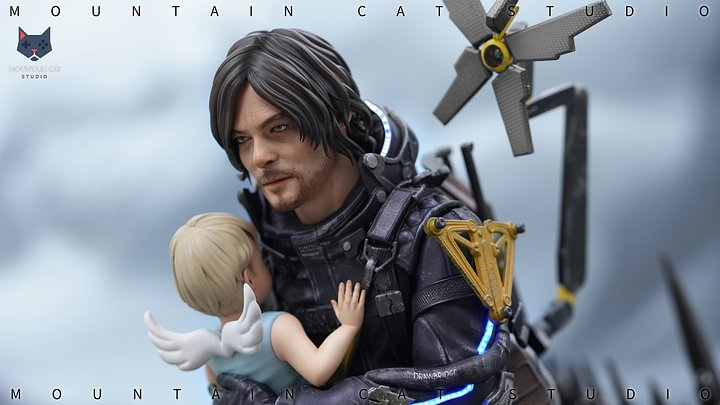 Death Stranding 2 On the Beach Sam & Lou 1/6 Statue(GK) -MOUNTAIN CAT Studio 