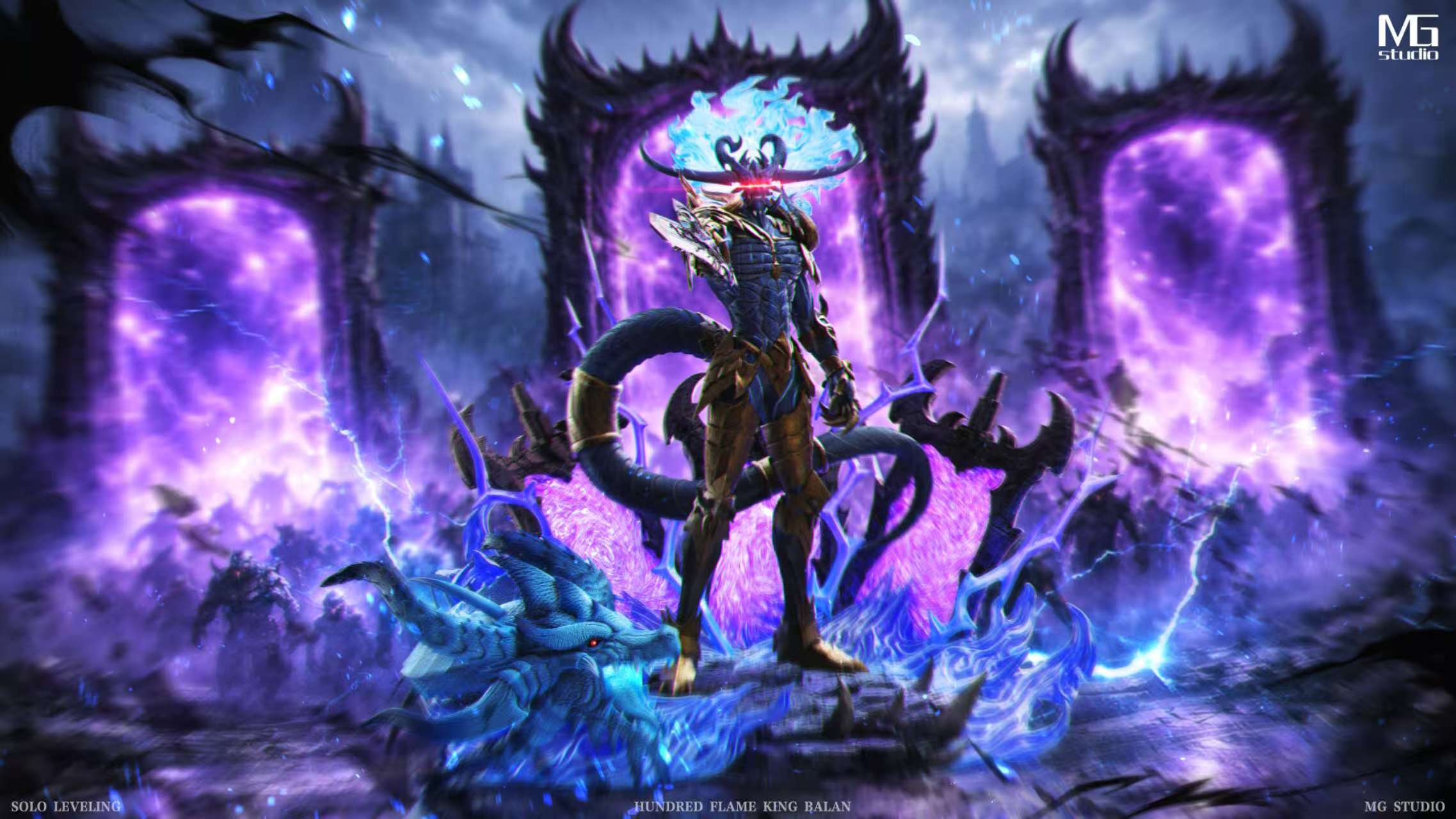 MG Studio  Baran Monarch of Flames Solo Leveling