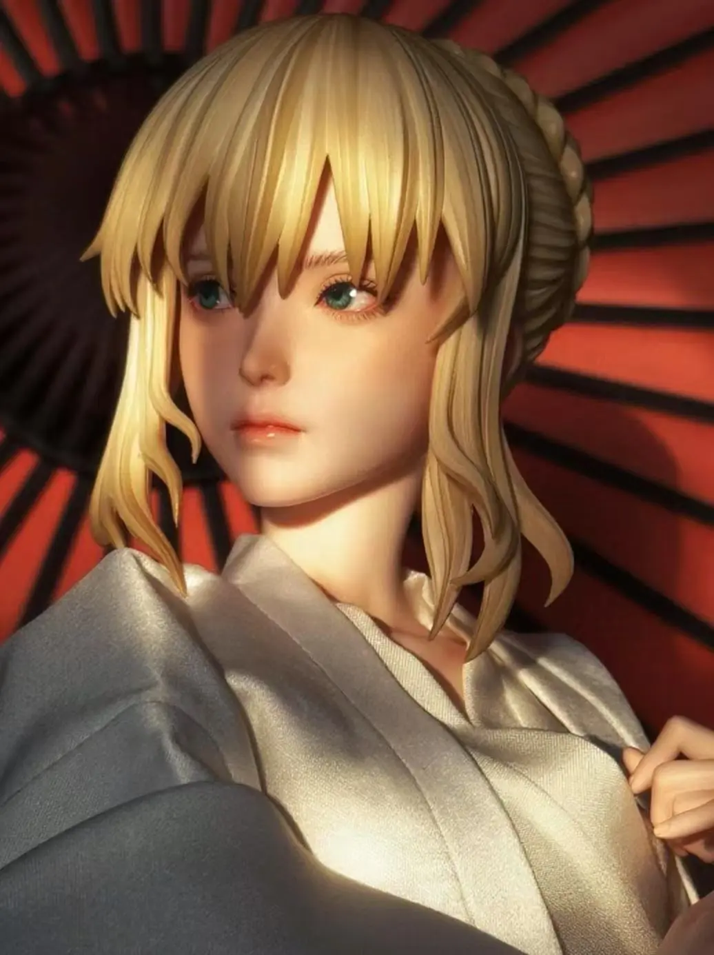 QuietArt Studio - Fate Kimono Saber 1/4 Scale Figure Statue(GK)