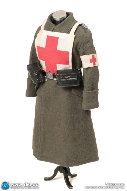 1/6 Scale WWII German Medic Officer Candidate Gregor D80183 (Licensed) Statue(GK)- DID Studio 