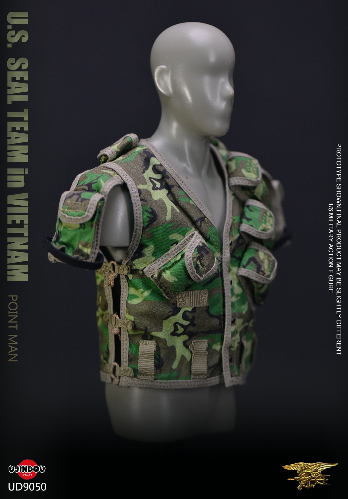  US  SEAL TEAM in Vietnam-POINT MAN UD9050 (Licensed) 1/6 Statue (GK)- UJINDOU