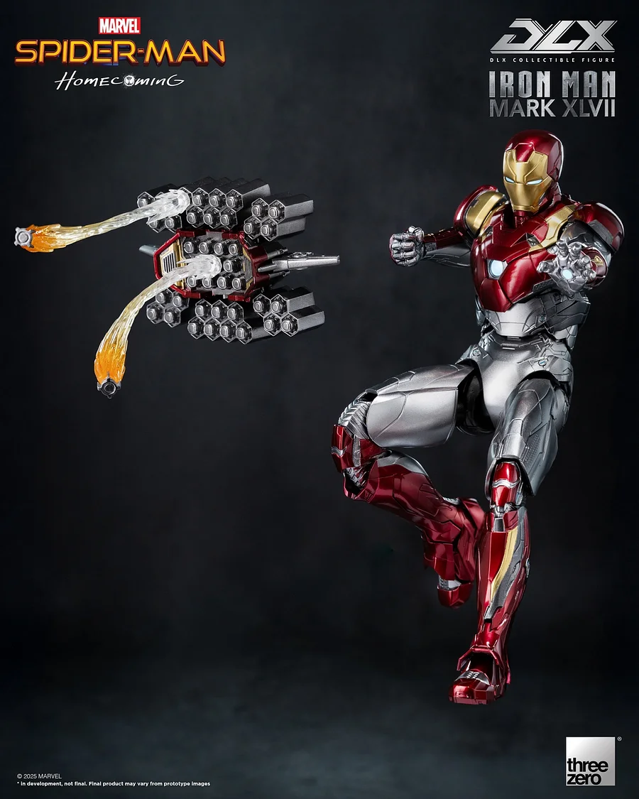 Threezero - Spider-Man: Homecoming DLX Iron Man Mark 47 3Z09460C0 (Licensed)