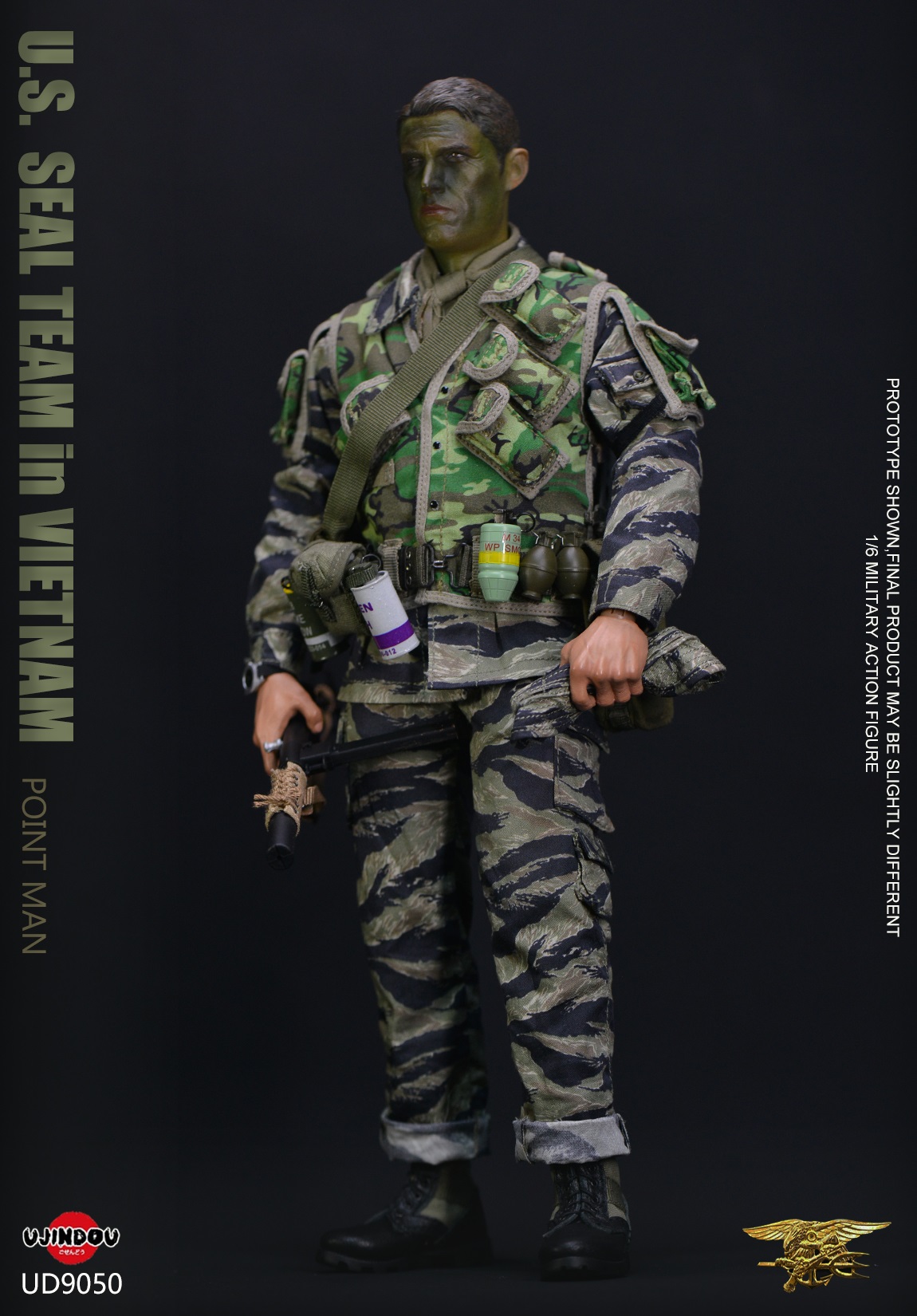  US  SEAL TEAM in Vietnam-POINT MAN UD9050 (Licensed) 1/6 Statue (GK)- UJINDOU